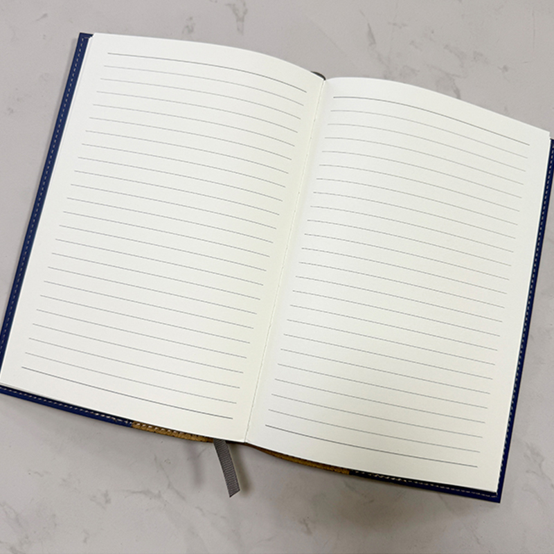 Caderno mutável em couro sintético laserável