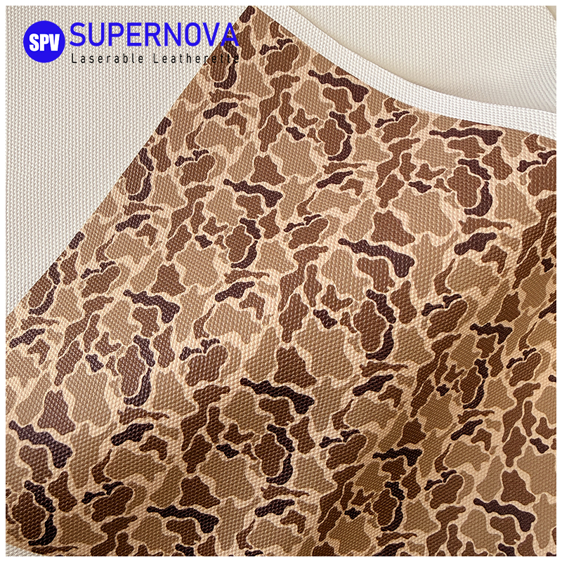 Folhas de couro sintético Canvas Pro White para laser com adesivo/sem adesivo