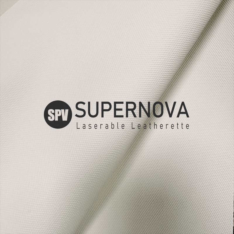 Folhas de couro sintético Canvas Pro White para laser com adesivo/sem adesivo