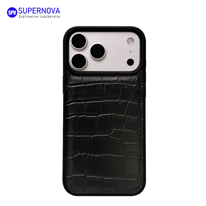 Capa de telefone em couro sintético laserável
