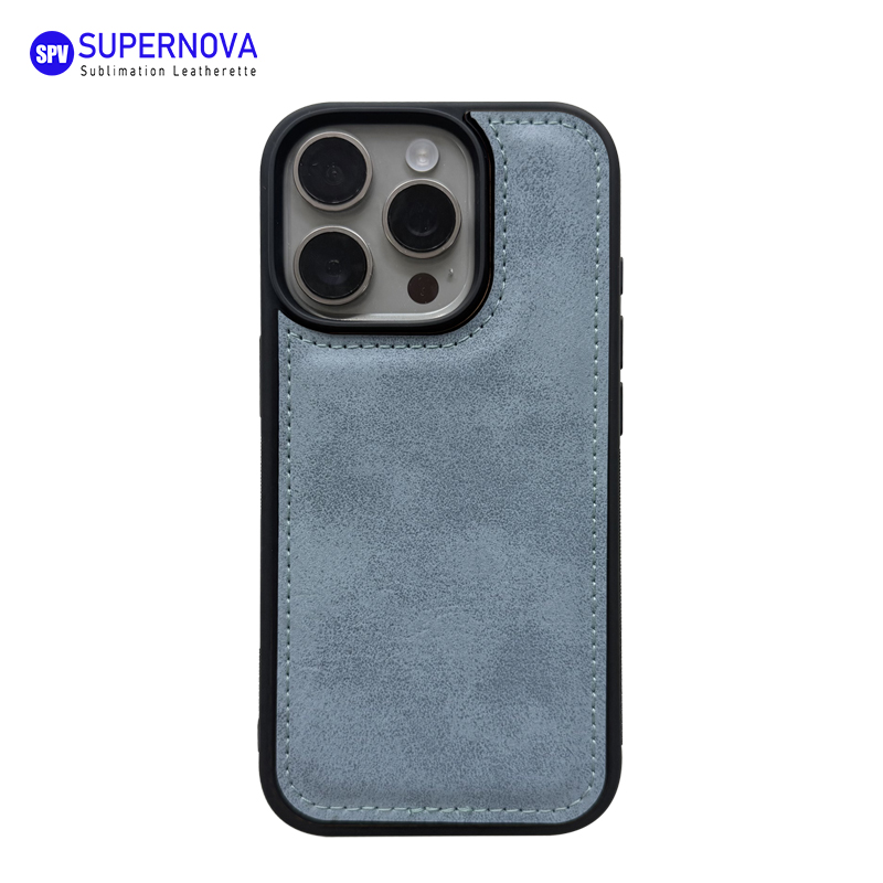 Capa de telefone em couro sintético laserável