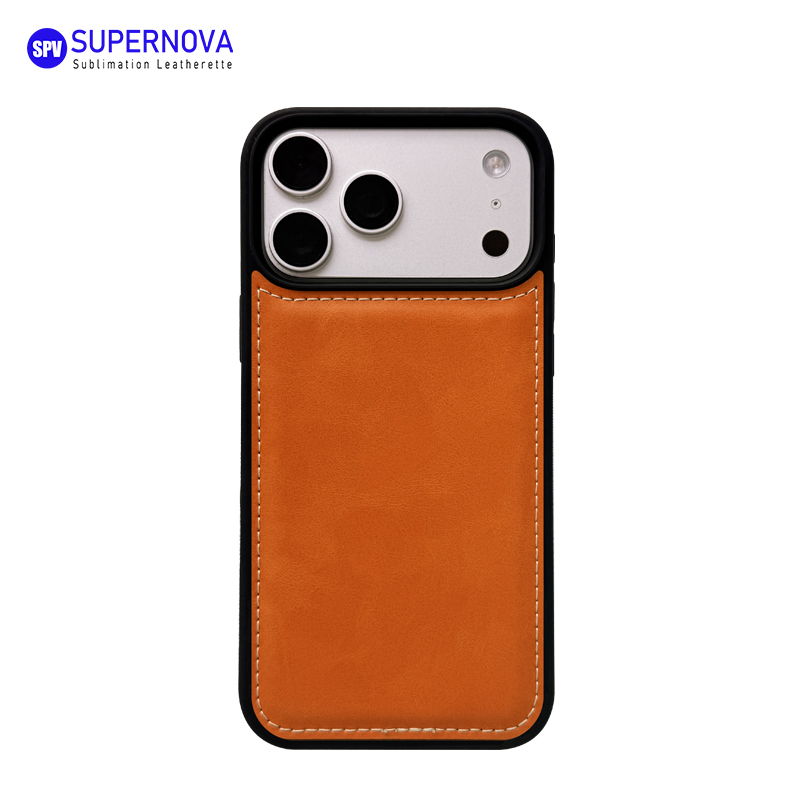 Capa de telefone em couro sintético laserável