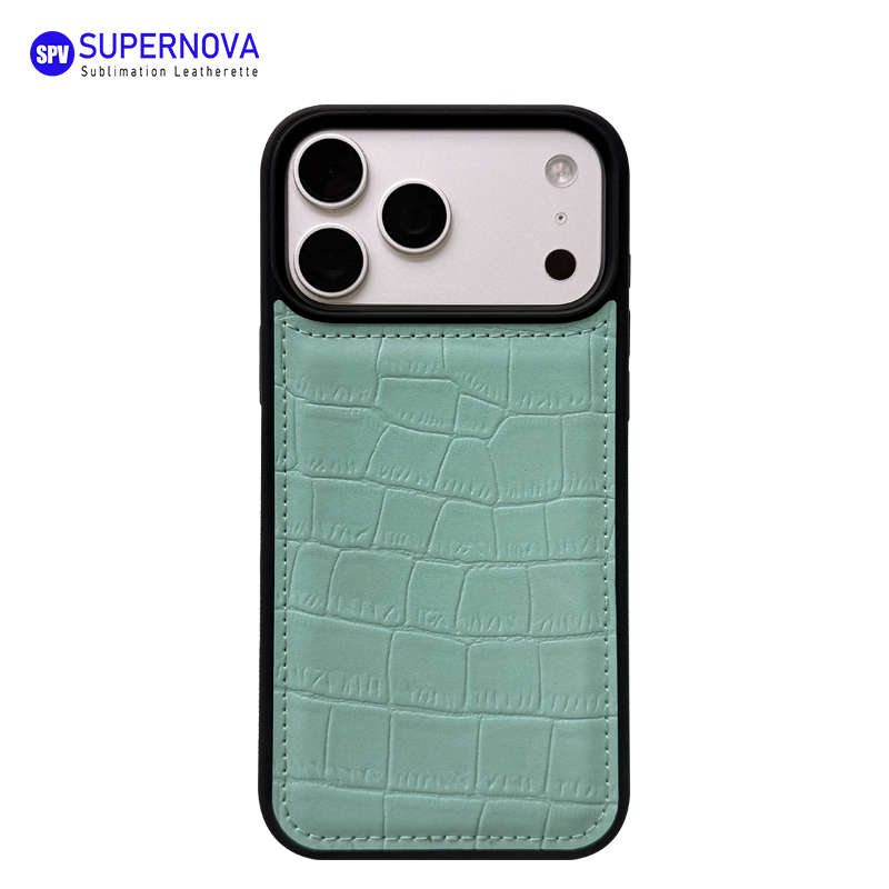 Capa de telefone em couro sintético laserável
