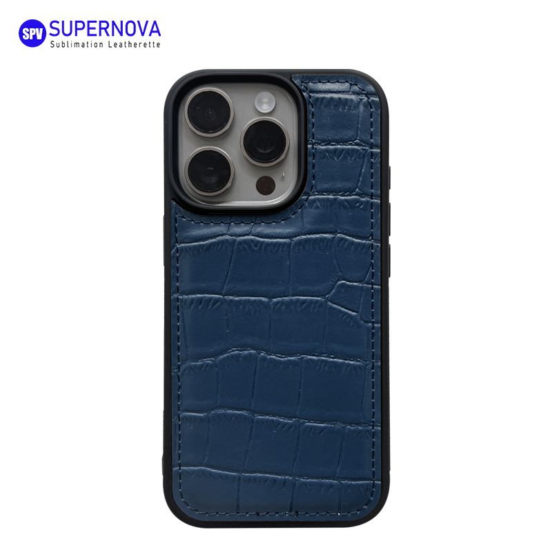 Capa de telefone em couro sintético laserável