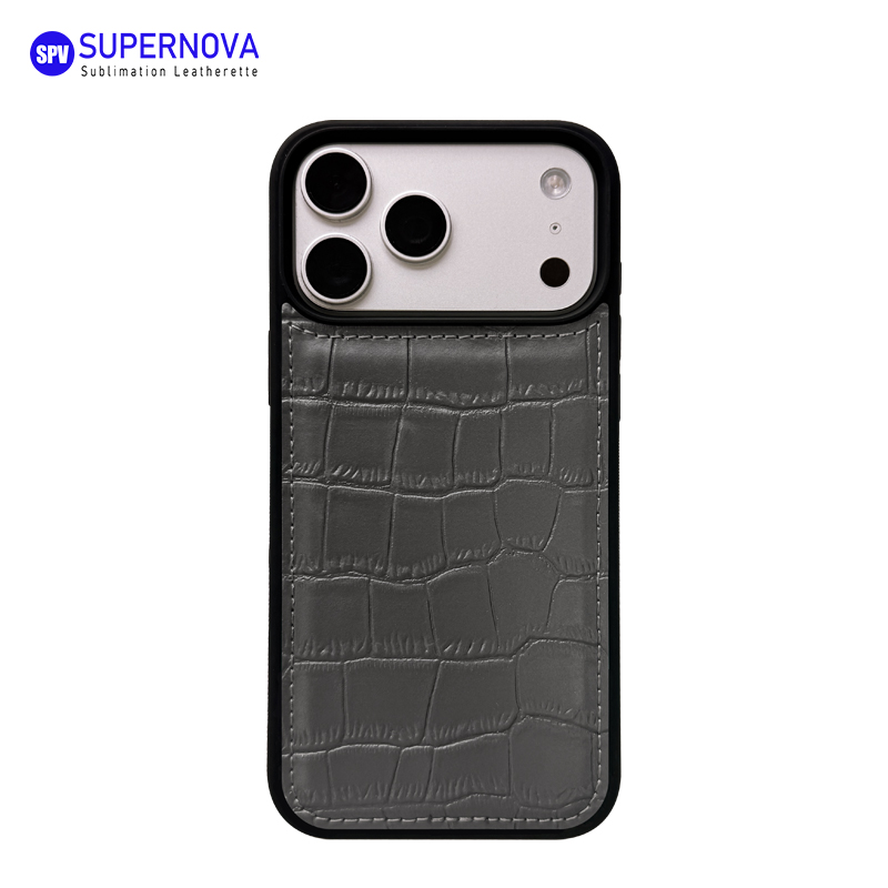 Capa de telefone em couro sintético laserável