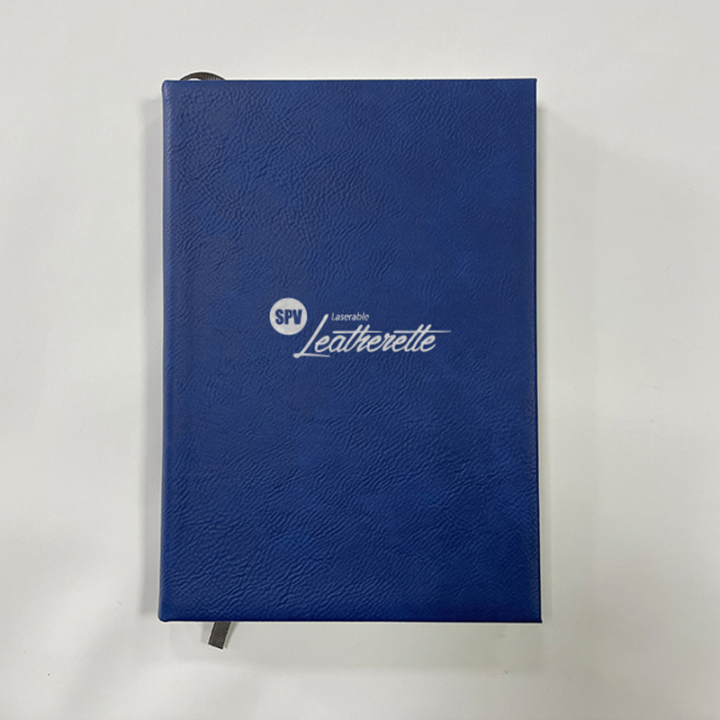 Livro de esboço de couro sintético 5 1/4 x 8 1/4 laserável Livro de esboço de couro sintético 5 1/4 x 8 1/4 laserável