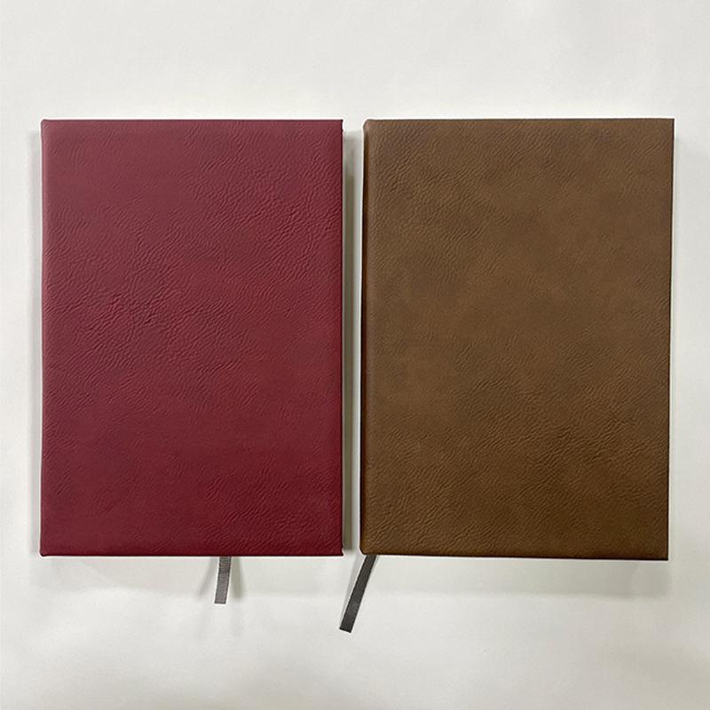 Livro de esboço de couro sintético 5 1/4 x 8 1/4 laserável Livro de esboço de couro sintético 5 1/4 x 8 1/4 laserável