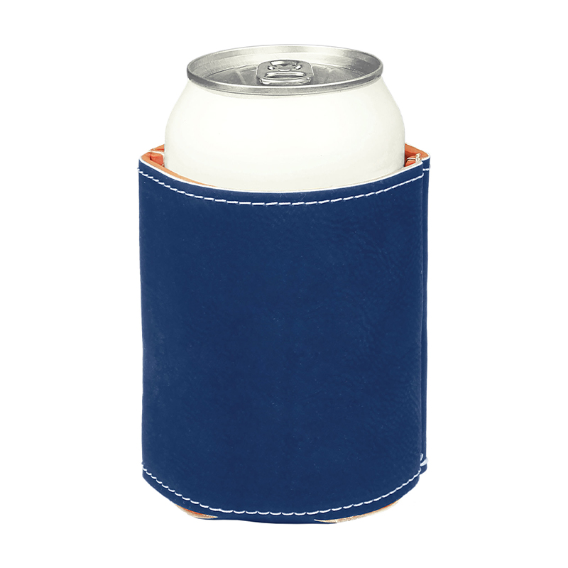 Porta-bebidas em couro sintético laserável Porta-bebidas em couro sintético laserável