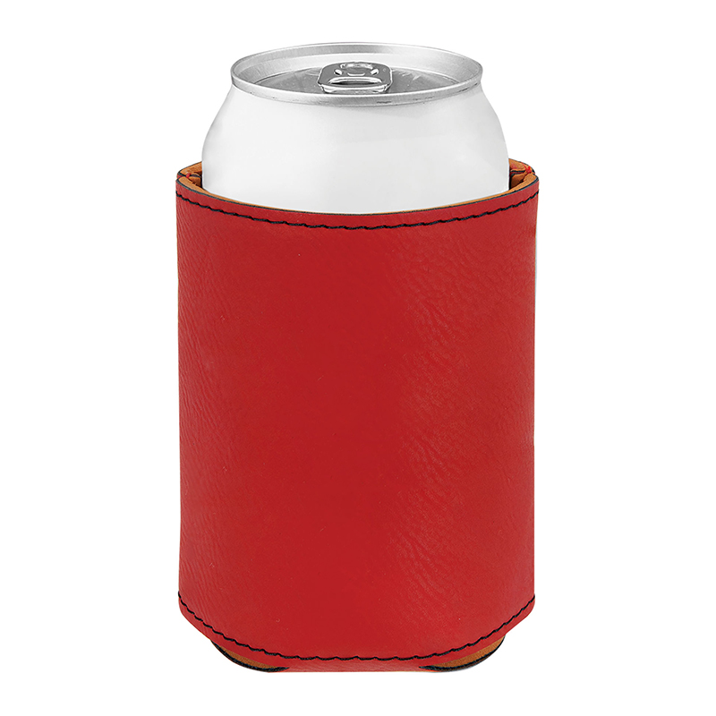 Porta-bebidas em couro sintético laserável Porta-bebidas em couro sintético laserável
