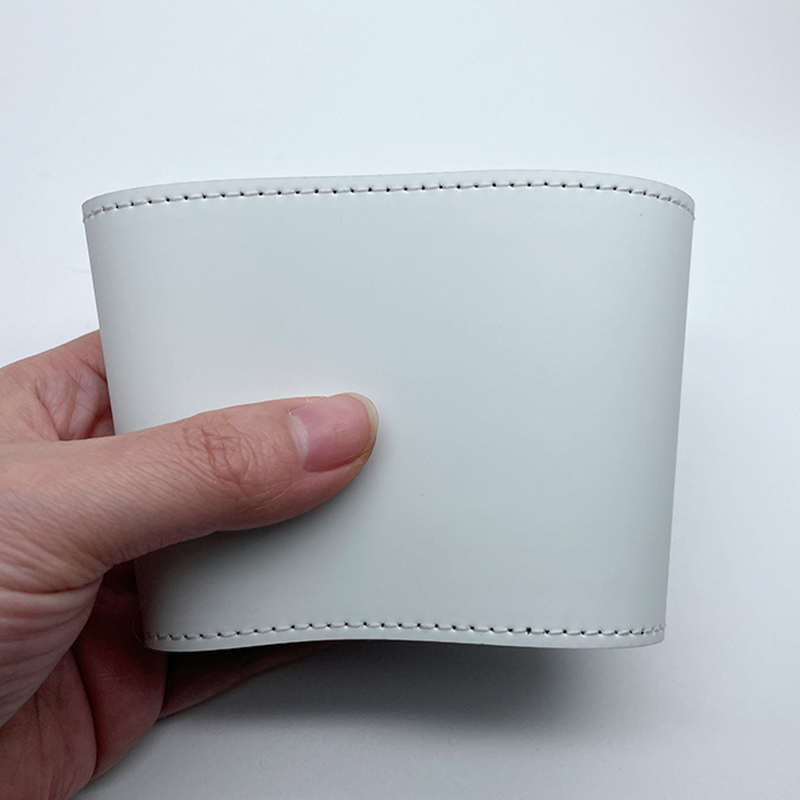 Capa para caneca em couro sintético para sublimação Capa para caneca em couro sintético para sublimação