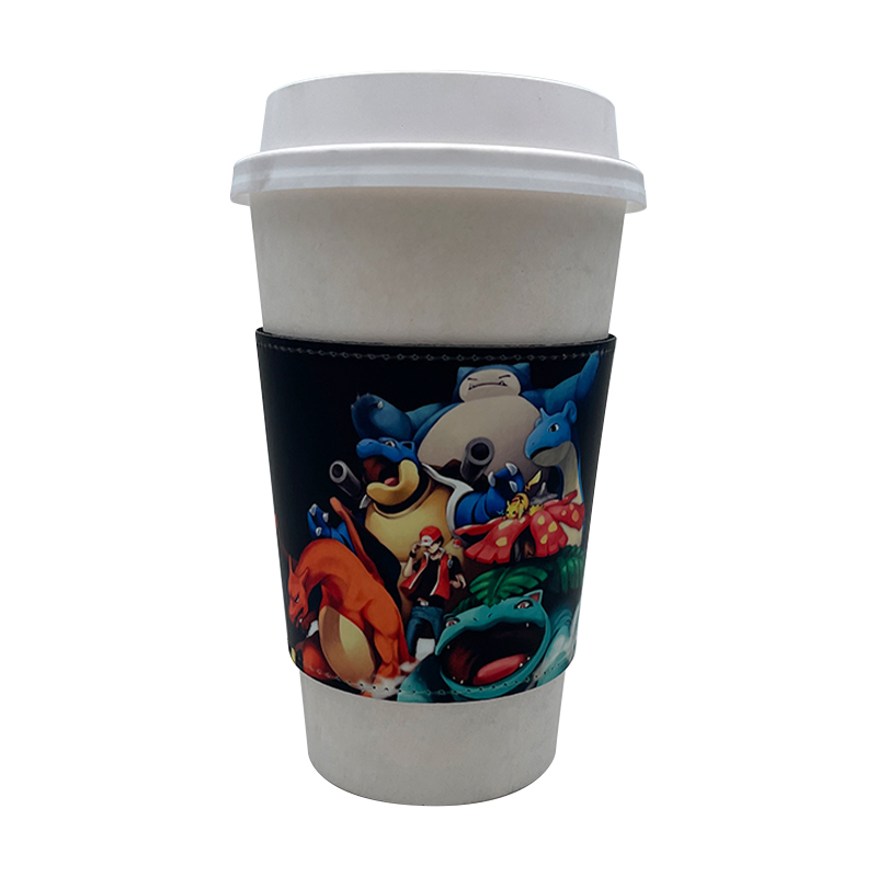 Capa para caneca em couro sintético para sublimação Capa para caneca em couro sintético para sublimação