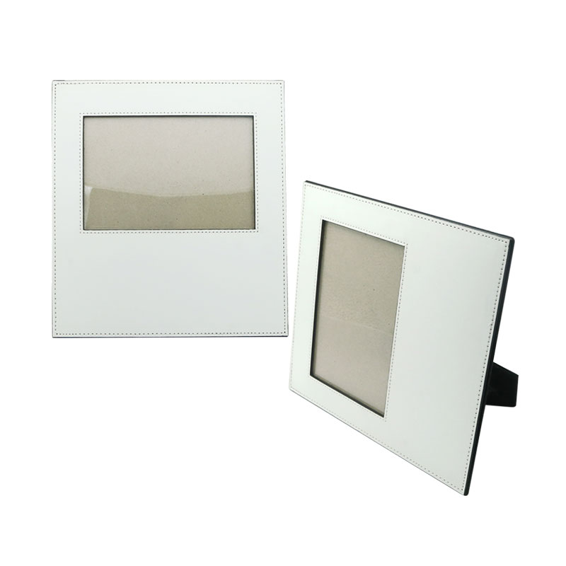 Porta-retratos em couro sintético para sublimação 4×6' Porta-retratos em couro sintético para sublimação 4×6'