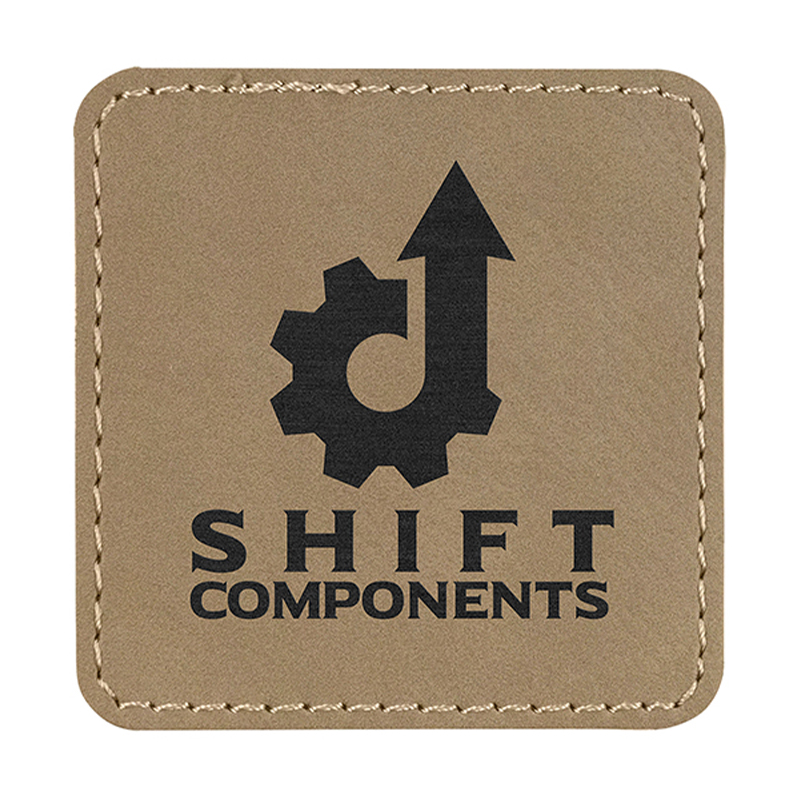 Conjunto de 6 porta-copos quadrados de couro sintético de 4' x 4' com suporte Conjunto de 6 porta-copos quadrados de couro sintético de 4' x 4' com suporte