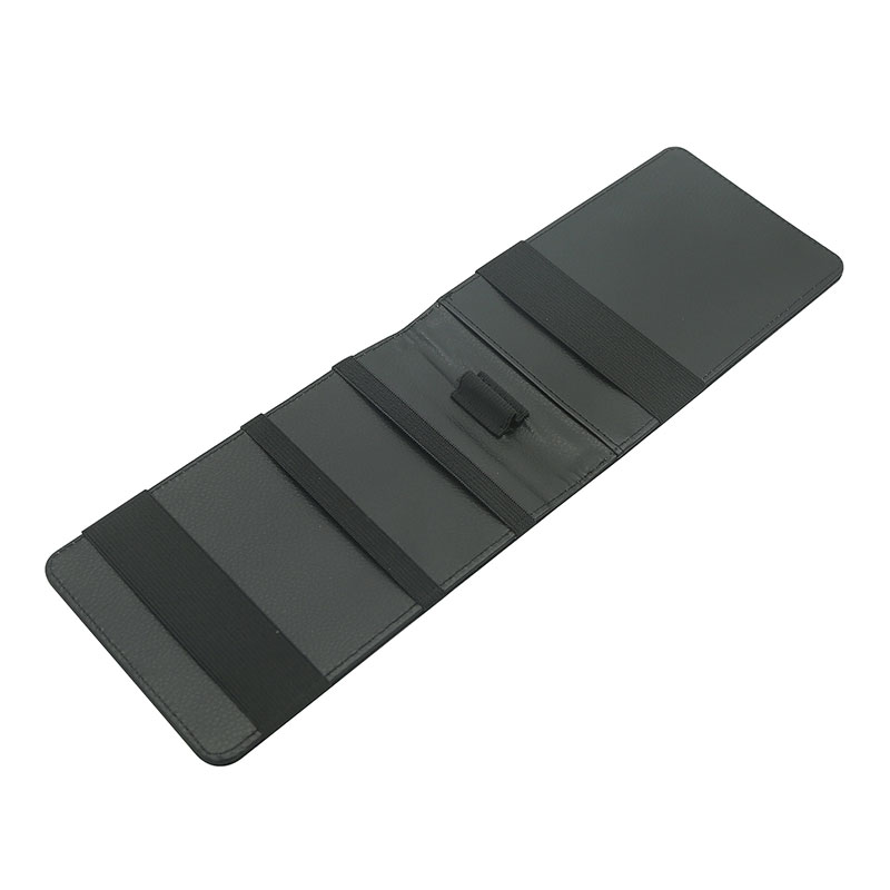 Suporte para cartão de pontuação de golfe em couro sintético a laser Suporte para cartão de pontuação de golfe em couro sintético a laser