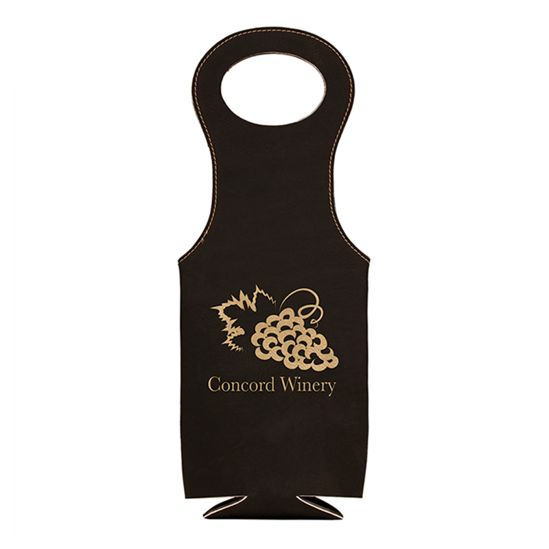 Sacos de vinho em couro sintético