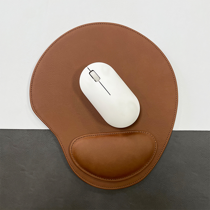 Mouse pads de couro sintético