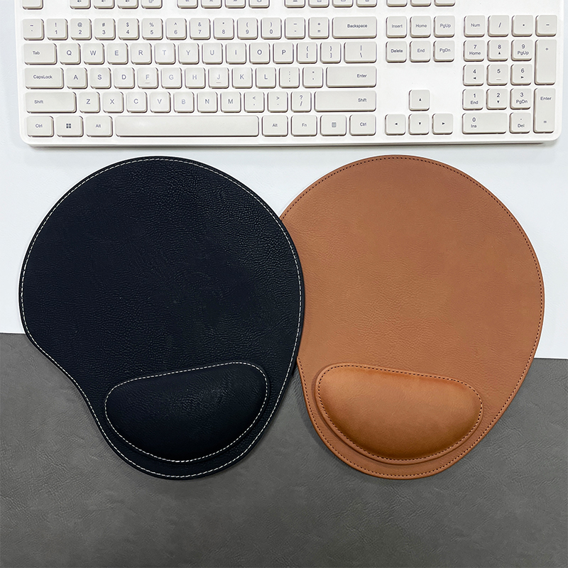 Mouse pads de couro sintético