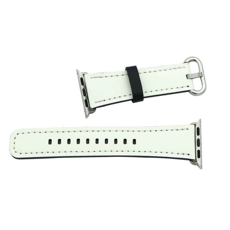 Pulseiras Apple iWatch de couro PU de sublimação para série 4/5-44mm