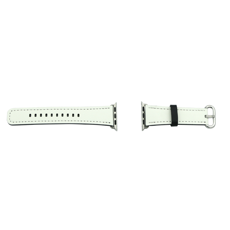 Pulseiras Apple iWatch de couro PU de sublimação para série 4/5-44mm