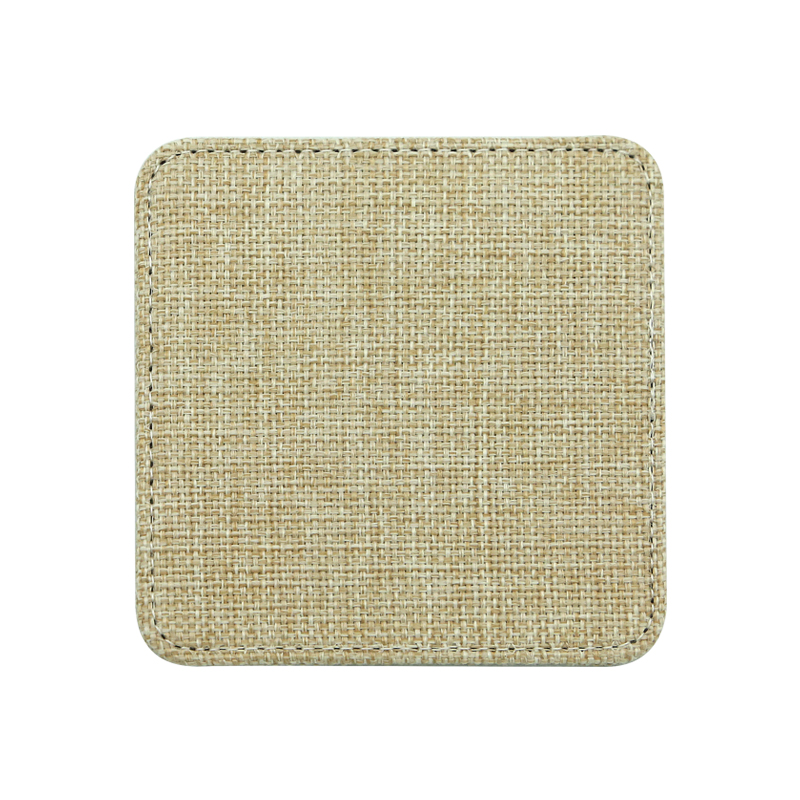 Sublimation Jute Coaster-Square Sublimation Jute Coaster-Square