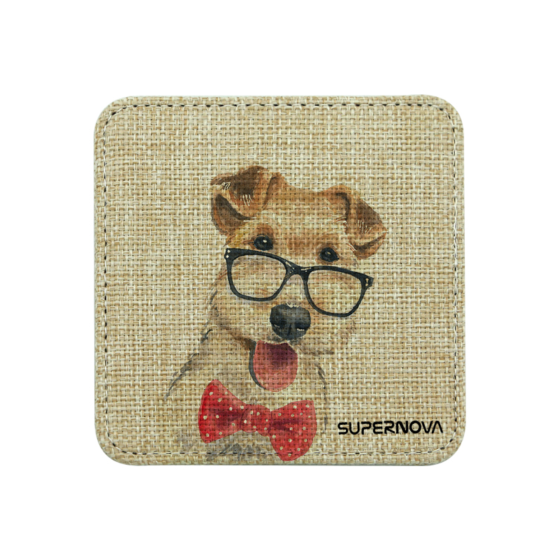 Sublimation Jute Coaster-Square Sublimation Jute Coaster-Square