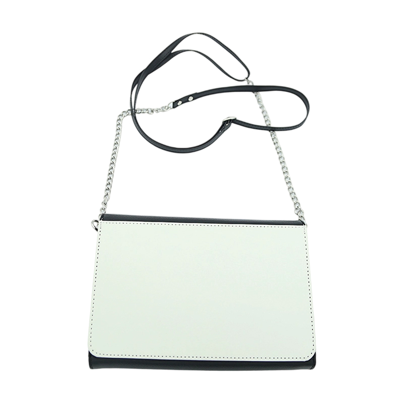 Bolsa de ombro grande em couro sintético de sublimação com 2 pares magnéticos Bolsa de ombro grande em couro sintético de sublimação com 2 pares magnéticos