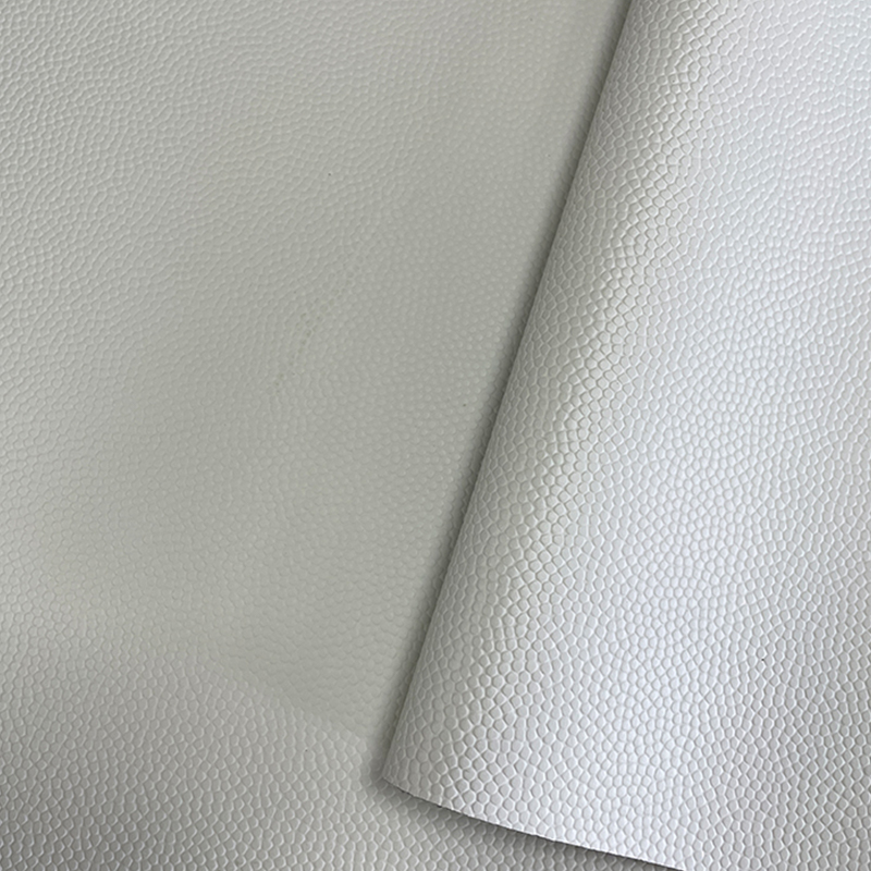 Folhas de couro sintético com textura de basquete a laser com adesivo/sem adesivo