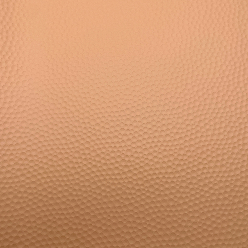 Folhas de couro sintético com textura de golfe a laser com adesivo/sem adesivo
