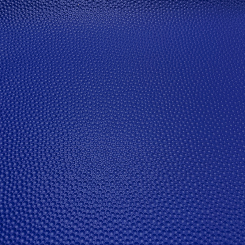 Folhas de couro sintético com textura de golfe a laser com adesivo/sem adesivo