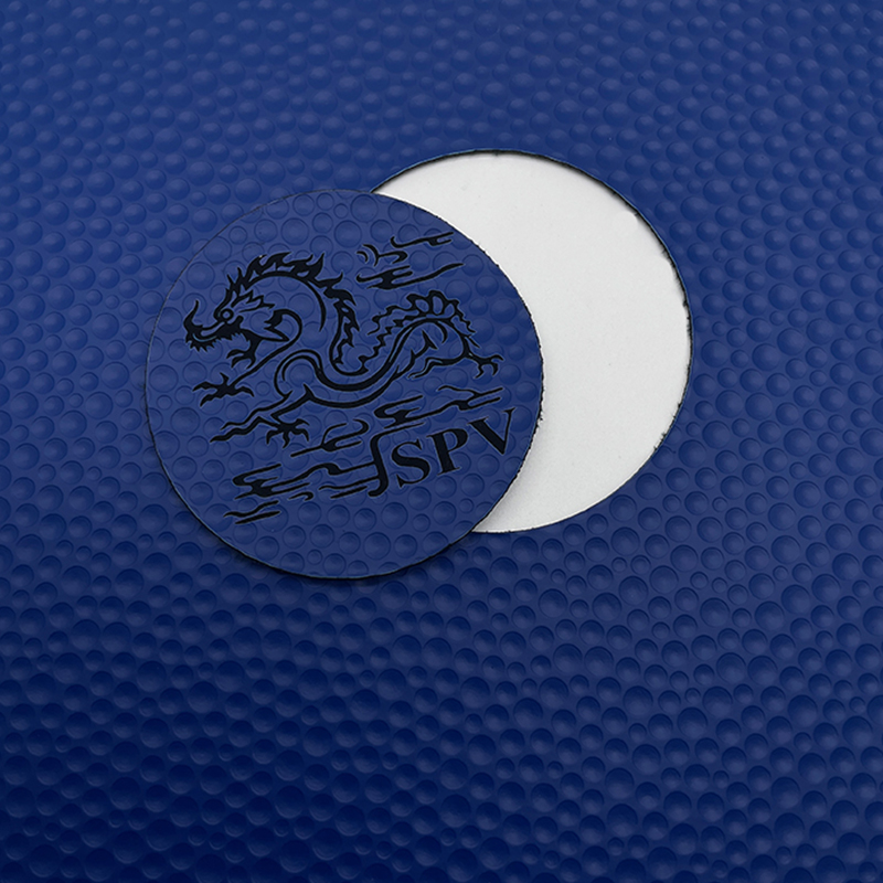 Folhas de couro sintético com textura de golfe a laser com adesivo/sem adesivo