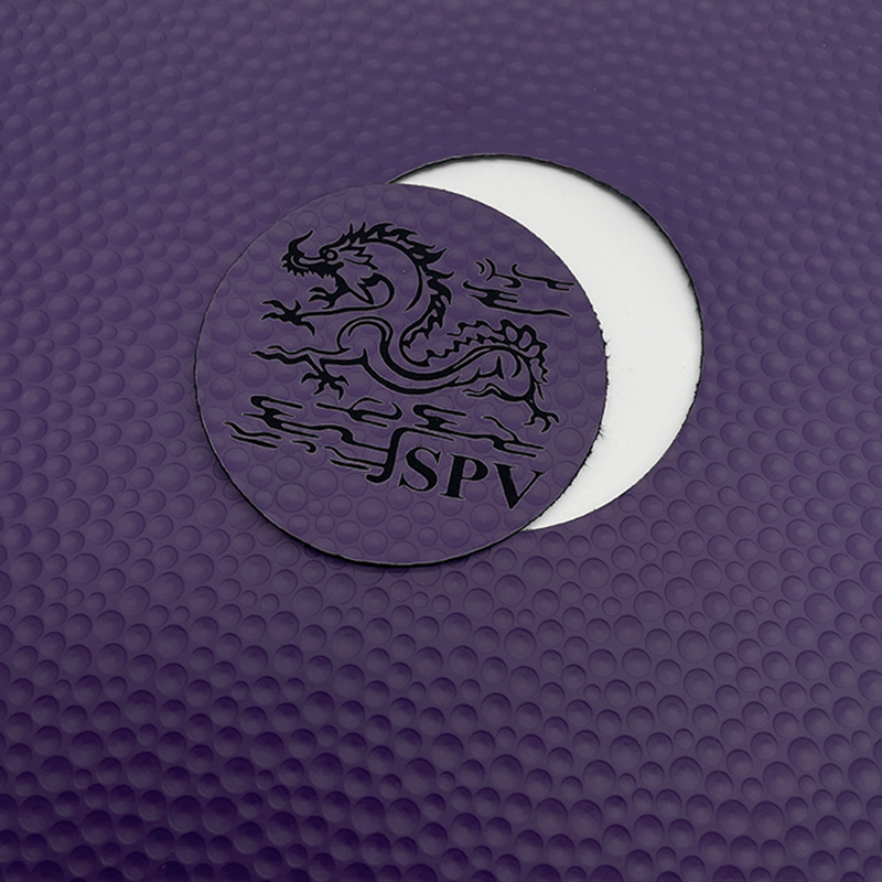 Folhas de couro sintético com textura de golfe a laser com adesivo/sem adesivo