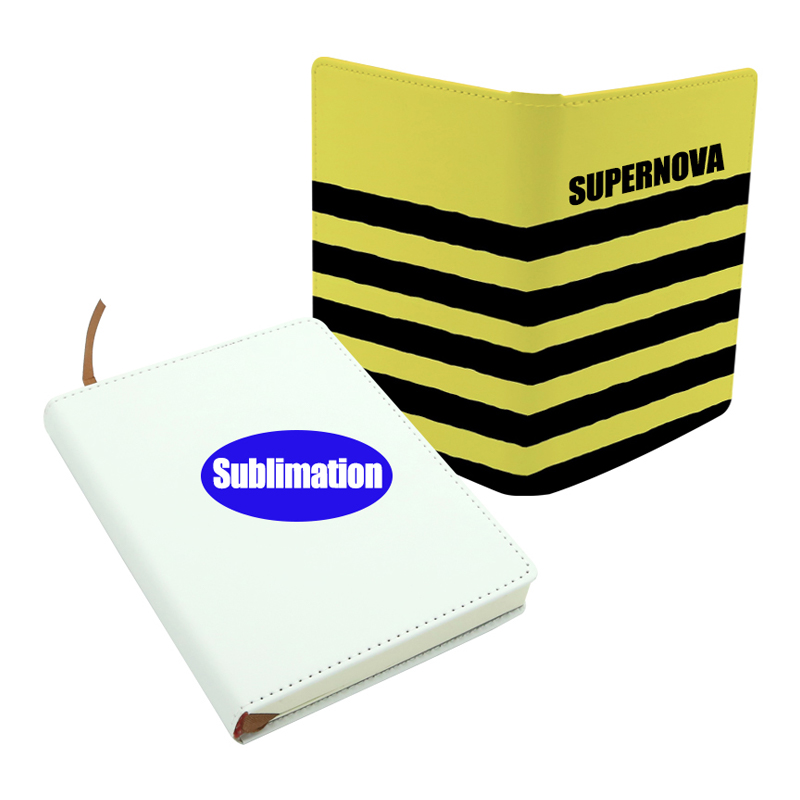 Caderno de couro PU de sublimação - tamanho A4 Caderno de couro PU de sublimação - tamanho A4