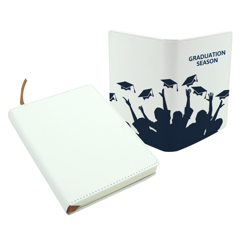 Caderno de couro PU de sublimação - tamanho A4